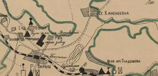 Схематическая карта Барышского района Средне-Волжского края 1932 года - screenshot_575.webp