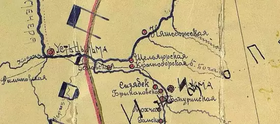 Карта автономной области Коми 1923 года - screenshot_644.webp