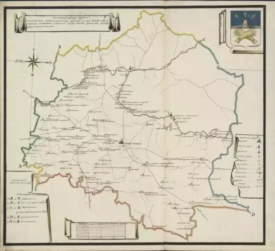 Топографическая карта Тамбовского наместничества Шацкого уезда 1787 года - screenshot_674.webp