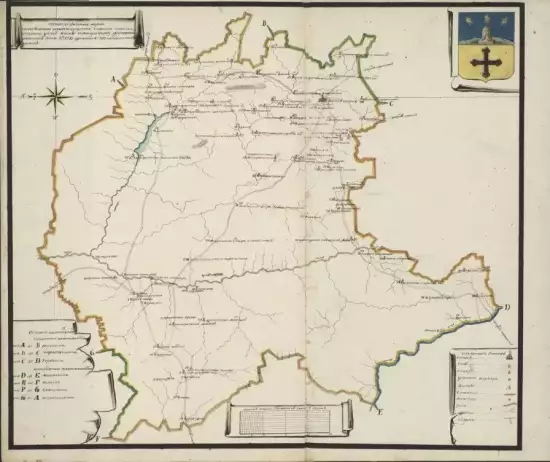 Топографическая карта Тамбовского наместничества Спасского уезда 1787 года - screenshot_676.webp