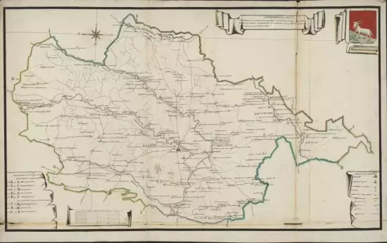 Топографическая карта Тамбовского наместничества Козловского уезда 1787 года - screenshot_682.webp