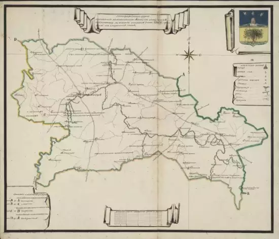 Топографическая карта Тамбовского наместничества Липецкогоого уезда 1787 года - screenshot_686.webp