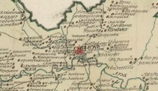 Карта Лальской округи Вологодского наместничества 1784 года - screenshot_729.webp
