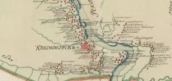 Карта Красноборской округи 1784 года - screenshot_733.webp