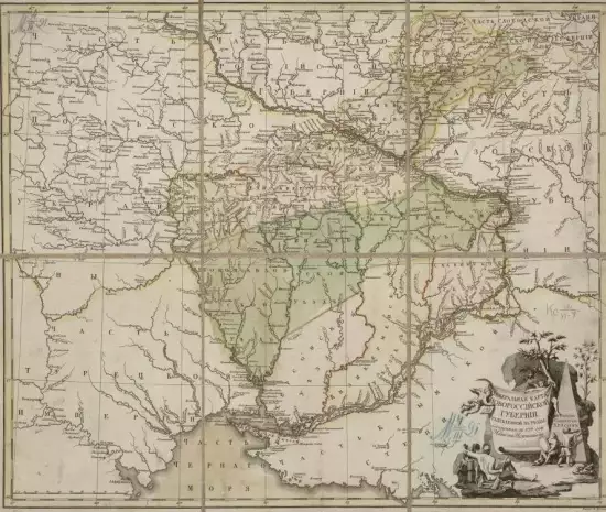 Генеральная карта Новороссийской губернии, разделенной на уезды 1779 года - screenshot_821.webp