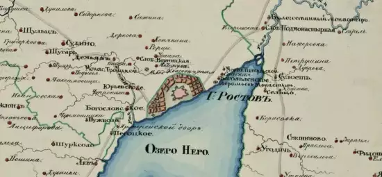 Карта Ростовского уезда Ярославской губернии 1798 года - screenshot_1336.webp