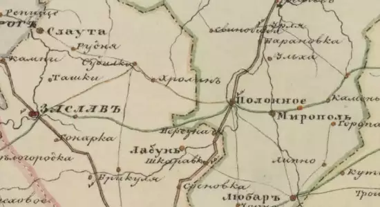 Карта Волынской губернии 1850 года - screenshot_575.webp