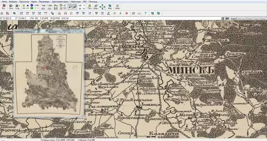 Топографическая карта Минской губернии 1846 год - screenshot_921.webp