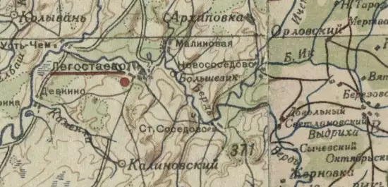 Карта Легостаевского района Новосибирской области 1944 года - screenshot_1985.webp