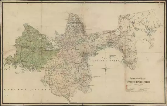 Генеральная карта Российской Финляндии 1721 год - screenshot_2076.webp