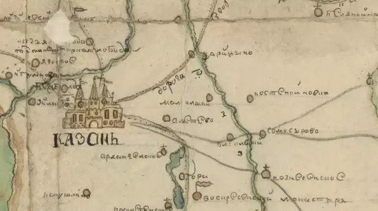 Карта казанского наместничества города Казани с принадлежащим к нему уездом 1781 год - screenshot_2085.webp