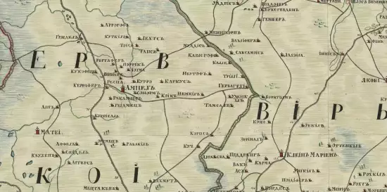 Генеральная карта Эстляндской губернии разделенная на 4 уезда 1802 года - screenshot_2140.webp