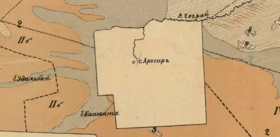 Схематическая почвенная карта Трухменской степи Ставропольской губернии 1907 года - screenshot_2358.webp