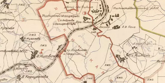 Карта Тайгинского района Западно-Сибирского края 1931 года - screenshot_2403.webp