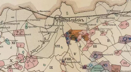 Карта Акмолинской области 1910 года - screenshot_2480.webp