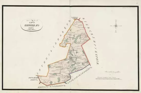 Карта Винницкого повета уезда 1802, 1809 и 1815 гг. - screenshot_2602.webp