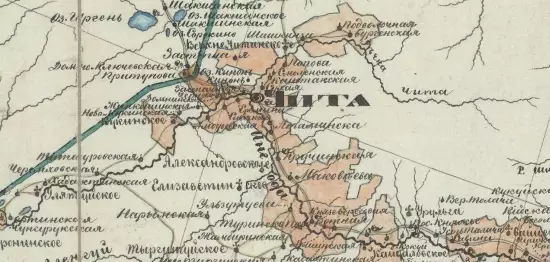 Карта Забайкальской области и Кяхтинского градоначальства 1853 года - screenshot_2675.webp