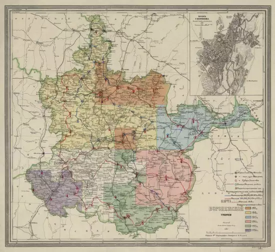 Карта Воронежской губернии 1916 года - screenshot_3132.webp